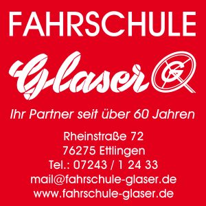 Werbung Fahrschule Glaser